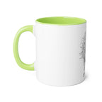 It's Monday Dog Mug — Cute Fluffy Pup Coffee Accent Mug, Funny Workweek Gift