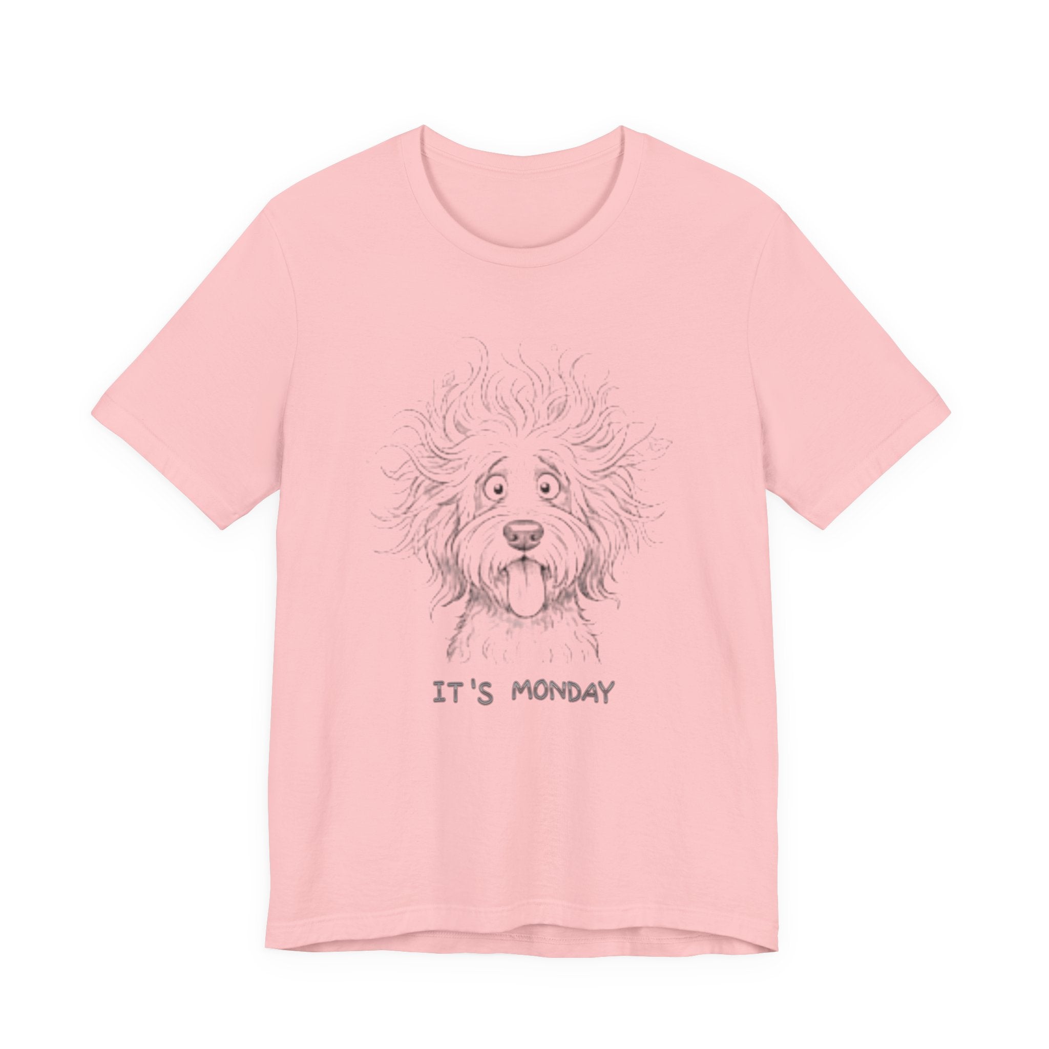 It's Monday Dog T-Shirt — Funny Tired Pup Graphic Tee