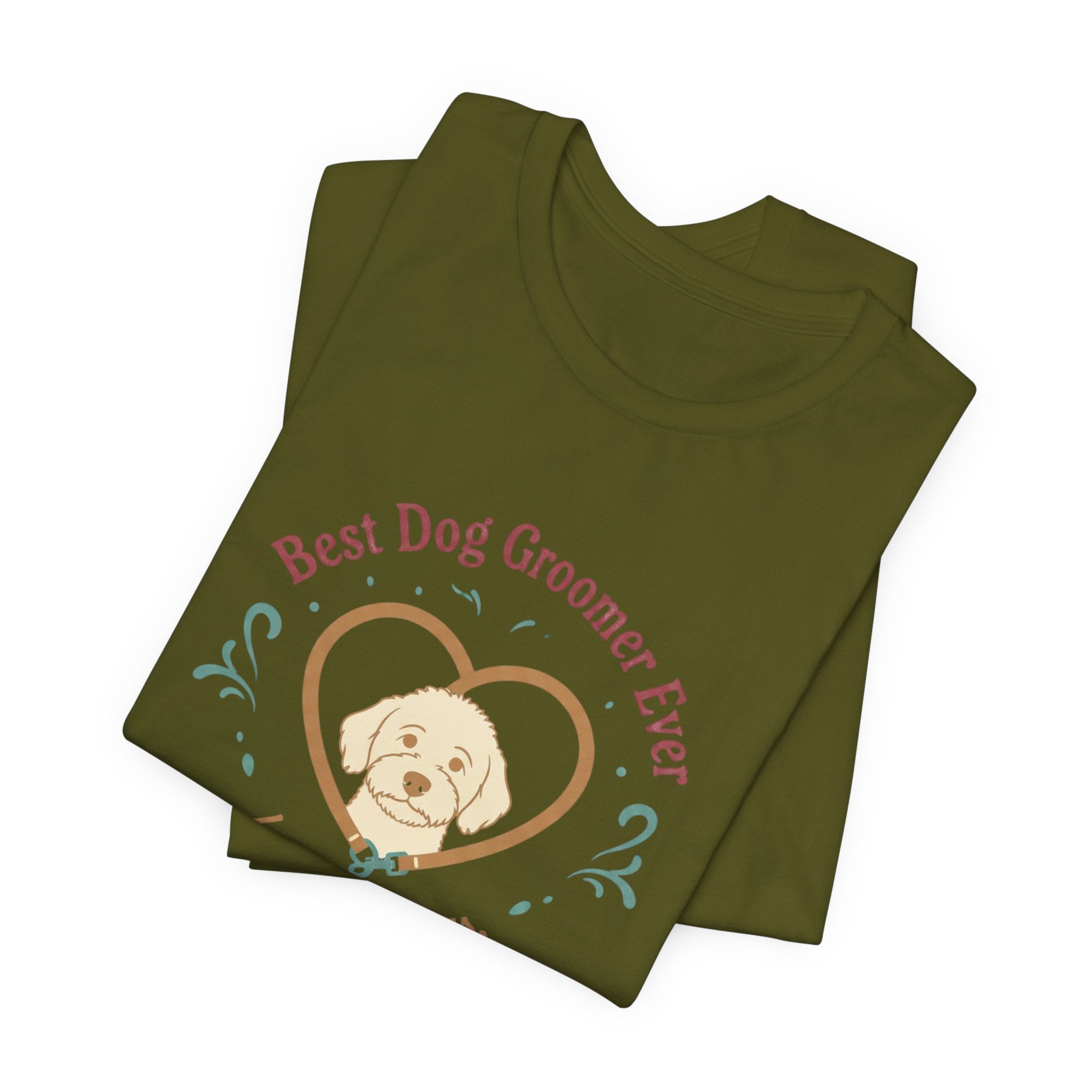 Best Dog Groomer Ever T-Shirt — "Loved By Dogs, Trusted By Humans"