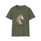 Horse T-Shirt — "Sorry, I'm Booked at the Barn" Graphic Tee for Equestrians