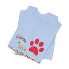 I Love My Maine Coon T-Shirt | Cat Paw Graphic Tee