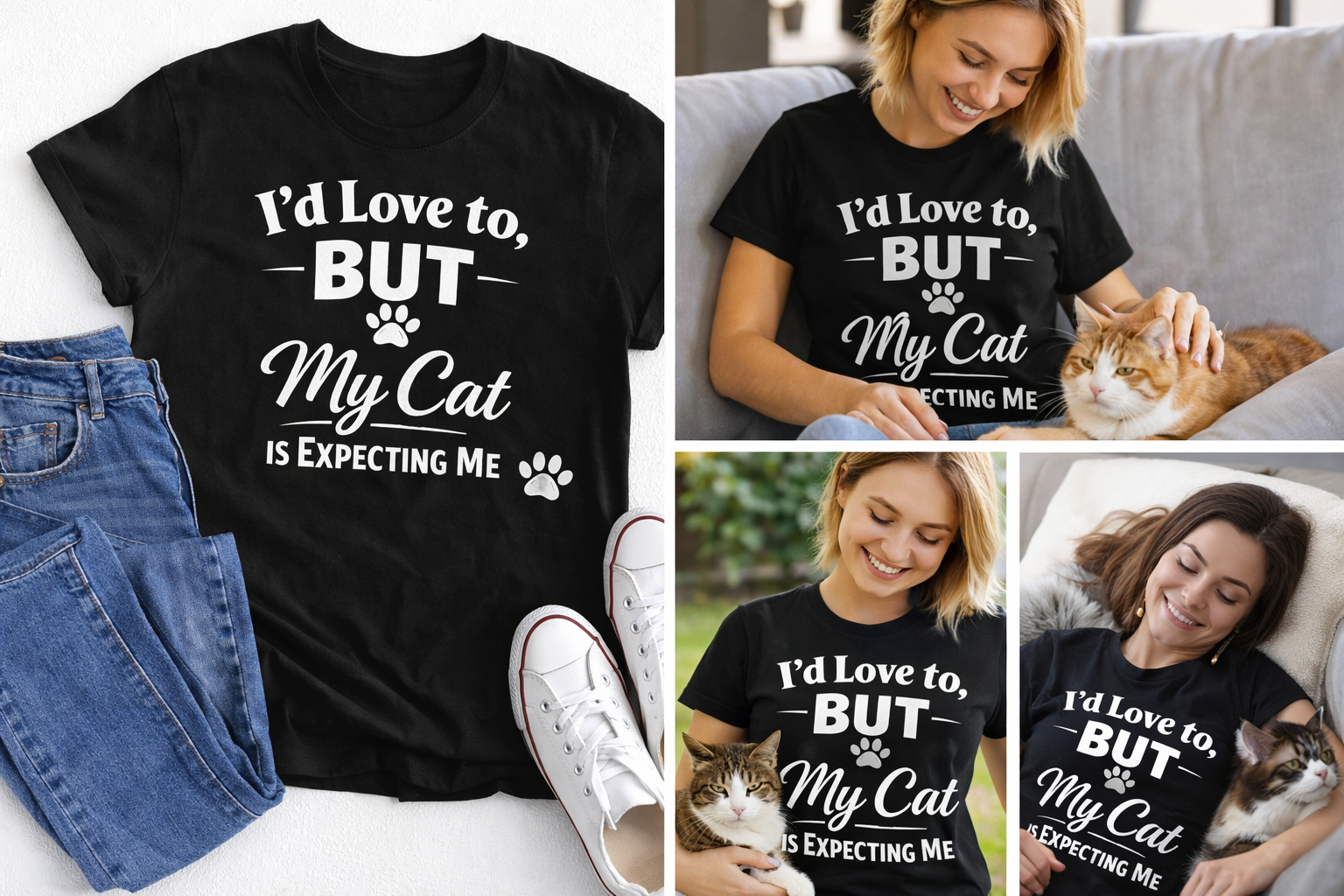 Cat Mom Shirt | Cat Mom T-Shirt, Cat Lover Tee