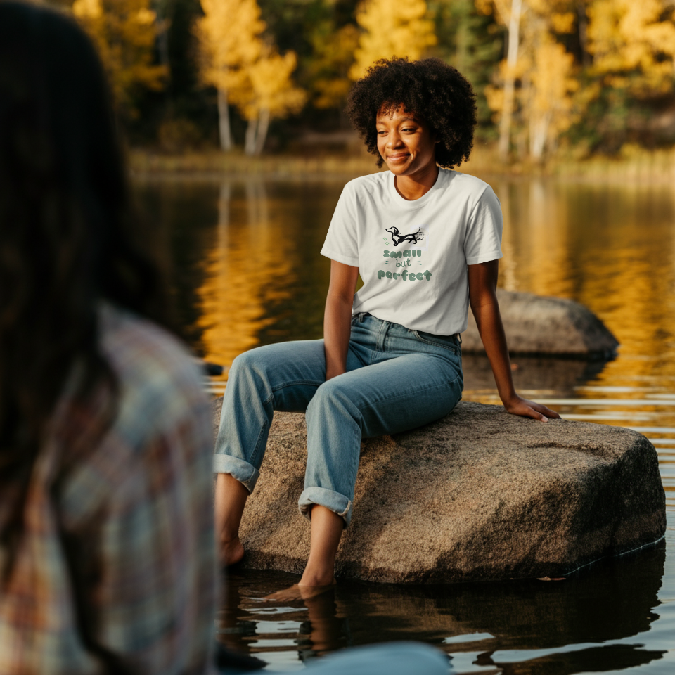 Dachshund 'Small But Perfect' T-Shirt