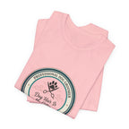 Dog Groomer T-Shirt — "Dog Hair Is My Glitter" Grooming Logo Tee