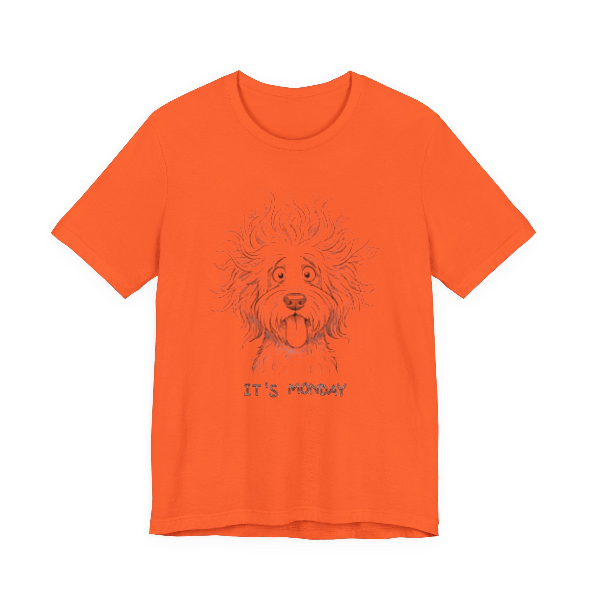 It's Monday Dog T-Shirt — Funny Tired Pup Graphic Tee